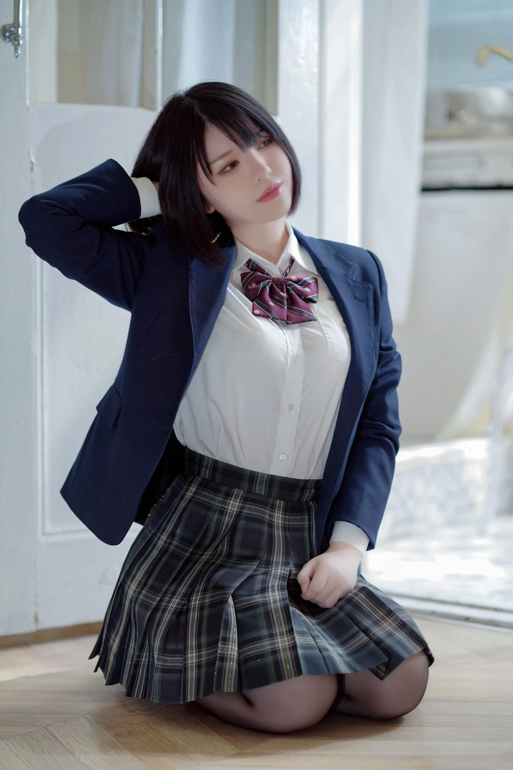 半半子 – NO.46 彼女の制服姿が好き [54P]插图